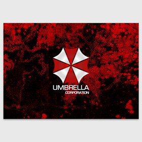 Поздравительная открытка с принтом UMBRELLA CORP в Тюмени, 100% бумага | плотность бумаги 280 г/м2, матовая, на обратной стороне линовка и место для марки
 | Тематика изображения на принте: biohazard | biohazard 7 | crocodile | fang | game | hand | monster | new umbrella | resident evil | resident evil 7 | umbrella | umbrella corp | umbrella corporation | zombie | обитель