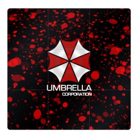 Магнитный плакат 3Х3 с принтом UMBRELLA CORP в Тюмени, Полимерный материал с магнитным слоем | 9 деталей размером 9*9 см | Тематика изображения на принте: biohazard | biohazard 7 | crocodile | fang | game | hand | monster | new umbrella | resident evil | resident evil 7 | umbrella | umbrella corp | umbrella corporation | zombie | обитель