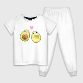 Детская пижама хлопок с принтом Авокадо в Тюмени, 100% хлопок |  брюки и футболка прямого кроя, без карманов, на брюках мягкая резинка на поясе и по низу штанин
 | Тематика изображения на принте: авокадо | веган | еда блогеров | мемы | минимализм | прикольные картинки | прикольные надписи | растение | смешное авокадо | фрукт