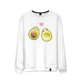 Мужской свитшот хлопок с принтом Авокадо в Тюмени, 100% хлопок |  | авокадо | веган | еда блогеров | мемы | минимализм | прикольные картинки | прикольные надписи | растение | смешное авокадо | фрукт