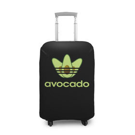 Чехол для чемодана 3D с принтом Авокадо в Тюмени, 86% полиэфир, 14% спандекс | двустороннее нанесение принта, прорези для ручек и колес | авокадо | веган | еда блогеров | мемы | минимализм | прикольные картинки | прикольные надписи | растение | смешное авокадо | фрукт