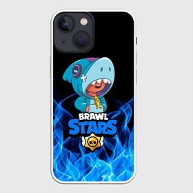 Чехол для iPhone 13 mini с принтом BRAWL STARS LEON. в Тюмени,  |  | bea | bib | brawl stars | crow | el brown | leon | max | nita | sally leon | shark | акула | биа | биби | бравл старс | ворон | игра | леон | макс | нита | оборотень | салли леон | сэлли леон | шарк | эл браун