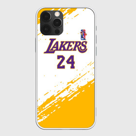 Чехол для iPhone 12 Pro с принтом KOBE BRYANT. в Тюмени, силикон | область печати: задняя сторона чехла, без боковых панелей | 24 | kobebryant | lakers | nba | баскетбол | баскетболист | коби брайант | лейкерс | нба | спорт