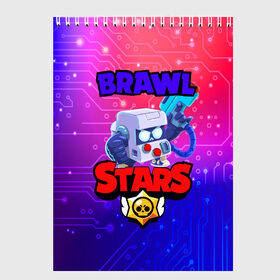 Скетчбук с принтом Brawl Stars 8 BIT в Тюмени, 100% бумага
 | 48 листов, плотность листов — 100 г/м2, плотность картонной обложки — 250 г/м2. Листы скреплены сверху удобной пружинной спиралью | 8 | 8bit | bit | brawl | brawlstars | crow | leon | leonskin | max | mr p | sally | virus | бит | бравл | игра | леон | макс | молнии | мультик | пламя | старc | старз