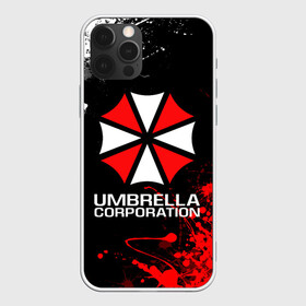 Чехол для iPhone 12 Pro с принтом UMBRELLA CORPORATION. в Тюмени, силикон | область печати: задняя сторона чехла, без боковых панелей | corp | corporation | resident evil | umbrella | umbrella corporation | зомби апокалипсис | зонт | игра