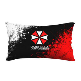 Подушка 3D антистресс с принтом UMBRELLA CORPORATION. в Тюмени, наволочка — 100% полиэстер, наполнитель — вспененный полистирол | состоит из подушки и наволочки на молнии | corp | corporation | resident evil | umbrella | umbrella corporation | зомби апокалипсис | зонт | игра