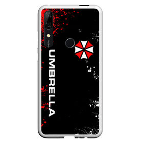 Чехол для Honor P Smart Z с принтом UMBRELLA CORPORATION в Тюмени, Силикон | Область печати: задняя сторона чехла, без боковых панелей | Тематика изображения на принте: corp | corporation | resident evil | umbrella | umbrella corporation | зомби апокалипсис | зонт | игра