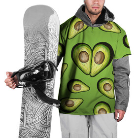 Накидка на куртку 3D с принтом Люблю авокадо в Тюмени, 100% полиэстер |  | food | green | vegetarian | вегетарианец | влюбленность | влюбленные | вместе навсегда | девушке | здоровый | здоровый образ жизни | зелень | кружка | любимая | любимый | люблю | май | натуральный