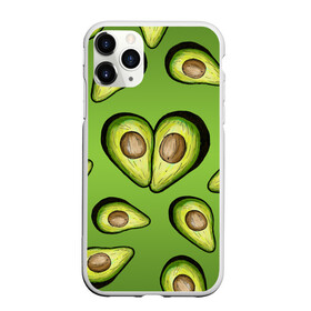 Чехол для iPhone 11 Pro матовый с принтом Люблю авокадо в Тюмени, Силикон |  | Тематика изображения на принте: food | green | vegetarian | вегетарианец | влюбленность | влюбленные | вместе навсегда | девушке | здоровый | здоровый образ жизни | зелень | кружка | любимая | любимый | люблю | май | натуральный