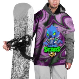Накидка на куртку 3D с принтом brawl stars в Тюмени, 100% полиэстер |  | Тематика изображения на принте: best leon | brawl stars | акула | бравл старс | леон | оборотень
