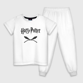 Детская пижама хлопок с принтом Гарри Поттер в Тюмени, 100% хлопок |  брюки и футболка прямого кроя, без карманов, на брюках мягкая резинка на поясе и по низу штанин
 | dobby | ron | vdkovmar гарри поттер. harry potter | волшебная палочка | гермиона | гриффиндор | дамблдор dumbledore | добби | когтевран | пуффендуй | рон | рубеус хагрид | слизерин | хогвартс