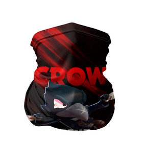 Бандана-труба 3D с принтом BRAWL STARS CROW в Тюмени, 100% полиэстер, ткань с особыми свойствами — Activecool | плотность 150‒180 г/м2; хорошо тянется, но сохраняет форму | bibi | brawl stars | crow | el brown | leon | leon shark | max | sally leon | shark | stars | werewolf | акула | биби | ворон | леон | оборотень