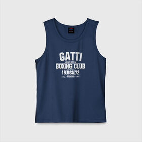 Детская майка хлопок с принтом Gatti Boxing Club в Тюмени,  |  | arturo gatti | arturo thunder gatti | gatti | thunder | артуро гатти | гатти