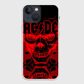 Чехол для iPhone 13 mini с принтом AC DC в Тюмени,  |  | ac dc | acdc | back in black | columbia | epic | force | guitar | pop | rock | vevo | ангус | блюз | рок | хард | янг