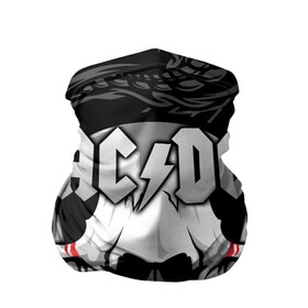 Бандана-труба 3D с принтом AC/DC  в Тюмени, 100% полиэстер, ткань с особыми свойствами — Activecool | плотность 150‒180 г/м2; хорошо тянется, но сохраняет форму | ac dc | acdc | back in black | columbia | epic | force | guitar | pop | rock | vevo | ангус | блюз | рок | хард | янг