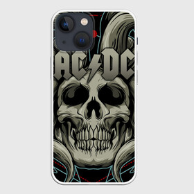 Чехол для iPhone 13 mini с принтом AC DC в Тюмени,  |  | ac dc | acdc | back in black | columbia | epic | force | guitar | pop | rock | vevo | ангус | блюз | рок | хард | янг