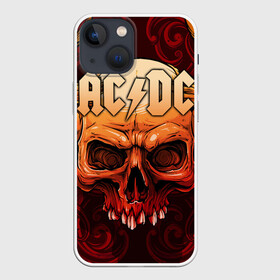 Чехол для iPhone 13 mini с принтом AC DC в Тюмени,  |  | ac dc | acdc | back in black | columbia | epic | force | guitar | pop | rock | vevo | ангус | блюз | рок | хард | янг