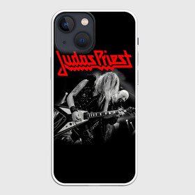 Чехол для iPhone 13 mini с принтом JUDAS PRIEST. в Тюмени,  |  | firepower | judas priest | бог металла | джудас прист | иуда прист | музыка | роб хэлфорд | рок | рок н ролл | хэви метал