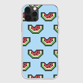 Чехол для iPhone 12 Pro Max с принтом Пиксельный арбуз в Тюмени, Силикон |  | minecraft | арбуз | арбузы | майнкрафт | пиксели | пиксель | фрукт | фрукты | ягода | ягоды