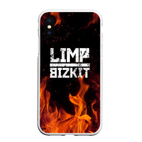 Чехол для iPhone XS Max матовый с принтом LIMP BIZKIT в Тюмени, Силикон | Область печати: задняя сторона чехла, без боковых панелей | dj lethal | limp bizkit | rock | джон отто | лимп бизкит | майк смит | музыка | роб уотерс | рок | сэм риверс | терри бальзамо | уэс борланд | фред дёрст