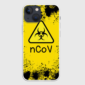 Чехол для iPhone 13 mini с принтом nСov в Тюмени,  |  | ncov | биоинк | китай | коронавирус | сталкер | чума | эпидемия
