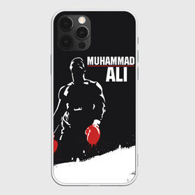 Чехол для iPhone 12 Pro с принтом Muhammad Ali в Тюмени, силикон | область печати: задняя сторона чехла, без боковых панелей | ali | muhammad ali | the greatest | али | бокс | мухамед али | мухаммед али