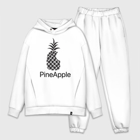 Мужской костюм хлопок OVERSIZE с принтом PineApple в Тюмени,  |  | Тематика изображения на принте: apple | pineapple | ананас | фрукт | фрукты | эпл | эппл