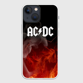 Чехол для iPhone 13 mini с принтом AC DC в Тюмени,  |  | ac dc | acdc | ангус янг | ас дс | асдс | бон скотт | брайан джонсон | дэйв эванс | клифф уильямс | крис слейд | малькольм янг | стиви янг | фил радд | эксл роуз