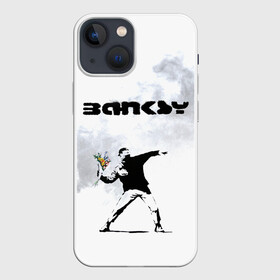 Чехол для iPhone 13 mini с принтом Banksy в Тюмени,  |  | banksy | бэнкси | граффити | стрит арт | художник