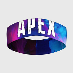 Повязка на голову 3D с принтом APEX LEGENDS в Тюмени,  |  | apex | apex legends | battle | battle royal | bloodhound | titanfall | wraith | апекс | апекс легендс | батл рояль | битва | война | каустик | королевская битва