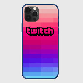 Чехол для iPhone 12 Pro с принтом TWITCH в Тюмени, силикон | область печати: задняя сторона чехла, без боковых панелей | game | gamer | logo | trend | twitch | twitties | игры | логотип | мода | надписи | стрим | твитч | тренд