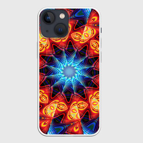 Чехол для iPhone 13 mini с принтом PSY в Тюмени,  |  | abstract | abstraction | texture | абстракция | геометрия | иллюзия | обман зрения | оптический узор | текстура