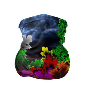 Бандана-труба 3D с принтом КИСЛОТНАЯ АБСТРАКЦИЯ в Тюмени, 100% полиэстер, ткань с особыми свойствами — Activecool | плотность 150‒180 г/м2; хорошо тянется, но сохраняет форму | abstract | abstraction | texture | абстракция | геометрия | иллюзия | обман зрения | оптический узор | текстура