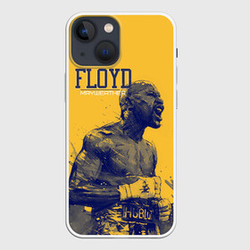 Чехол для iPhone 13 mini с принтом Floyd в Тюмени,  |  | floyd | floyd mayweather jr. | ssru | бокс | майвайзер | майвейзер | мейвезер | флойд мейвезер