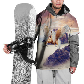Накидка на куртку 3D с принтом Sea Sunset Horse в Тюмени, 100% полиэстер |  | вечернее небо | закат | конь | крылатый | крылья | легенды | летающий | лошадь | мистический | мифология | мифы | море | морской | облака | облачность | пегас | плед | погода | подушка | скалы | сумка