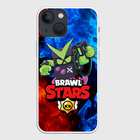 Чехол для iPhone 13 mini с принтом BRAWL STARS VIRUS 8 BIT в Тюмени,  |  | 8 bit | 8 бит | bibi | brawl stars | crow | el brown | leon | leon shark | max | mr.p | sally leon | shark | stars | virus | werewolf | акула | биби | вирус | ворон | леон | оборотень | пингвин