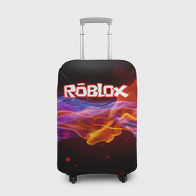 Чехол для чемодана 3D с принтом ROBLOX | РОБЛОКС (Z) в Тюмени, 86% полиэфир, 14% спандекс | двустороннее нанесение принта, прорези для ручек и колес | game | gamer | logo | minecraft | roblox | simulator | игра | конструктор | лого | майнкрафт | симулятор | строительство | фигура