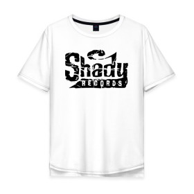 Мужская футболка хлопок Oversize с принтом Eminem Slim Shady в Тюмени, 100% хлопок | свободный крой, круглый ворот, “спинка” длиннее передней части | beat | eminem | hip hop | hiphop | marshall | mm | music | nigga | radio | rap | record | records | shady | slim | underground | запись | звук | музыка | радио | рекорд | рекордс | рэп | слим | талант | хип хоп | хипхоп | эминем