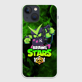 Чехол для iPhone 13 mini с принтом BRAWL STARS VIRUS 8 BIT в Тюмени,  |  | 8 bit | 8 бит | bibi | brawl stars | crow | el brown | leon | leon shark | max | mr.p | sally leon | shark | stars | virus | werewolf | акула | биби | вирус | ворон | леон | оборотень | пингвин