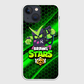 Чехол для iPhone 13 mini с принтом BRAWL STARS VIRUS 8 BIT в Тюмени,  |  | 8 bit | 8 бит | bibi | brawl stars | crow | el brown | leon | leon shark | max | mr.p | sally leon | shark | stars | virus | werewolf | акула | биби | вирус | ворон | леон | оборотень | пингвин