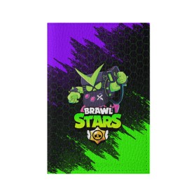 Обложка для паспорта матовая кожа с принтом BRAWL STARS VIRUS 8-BIT в Тюмени, натуральная матовая кожа | размер 19,3 х 13,7 см; прозрачные пластиковые крепления | 8 bit | 8 бит | bibi | brawl stars | crow | el brown | leon | leon shark | max | mr.p | sally leon | shark | stars | virus | werewolf | акула | биби | вирус | ворон | леон | оборотень | пингвин