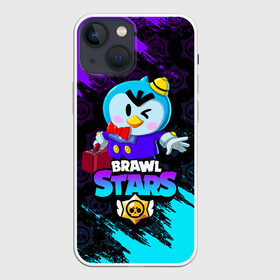 Чехол для iPhone 13 mini с принтом BRAWL STARS MR.P в Тюмени,  |  | 8 bit | 8 бит | bibi | brawl stars | crow | el brown | leon | leon shark | max | mr.p | sally leon | shark | stars | virus | werewolf | акула | биби | вирус | ворон | леон | оборотень | пингвин