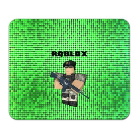 Коврик для мышки прямоугольный с принтом Roblox. в Тюмени, натуральный каучук | размер 230 х 185 мм; запечатка лицевой стороны | game | roblox | блок | игра | игрушка | лего | майнкрафт | персонажи | персонажи из кубиков | роблокс | робот