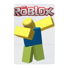 Магнитный плакат 2Х3 с принтом Roblox Dab в Тюмени, Полимерный материал с магнитным слоем | 6 деталей размером 9*9 см | game | game roblox | logo roblox | online game | oof roblox dabbing | roblox | roblox dab | roblox noob | игра | игра роблокс | лого роблокс | онлайн игра | онлайн игра роблокс | роблокс | роблокс даб