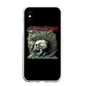 Чехол для iPhone XS Max матовый с принтом The Exploited в Тюмени, Силикон | Область печати: задняя сторона чехла, без боковых панелей | Тематика изображения на принте: bastards | beat | beat the bastards | punks | punks not dead | the exploited | панки | уоти | эксплоитед