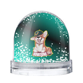 Снежный шар с принтом корги в Тюмени, Пластик | Изображение внутри шара печатается на глянцевой фотобумаге с двух сторон | вельш корги | видео с животными | корги | пемброк | смешные видео | собака | таффи | щенок