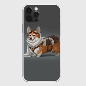 Чехол для iPhone 12 Pro Max с принтом КОРГИ ПИЛОТ в Тюмени, Силикон |  | animals | corgi | dogs | pets | puppies | queen | животные | корги | королева | песики | питомцы | собаки | щенки