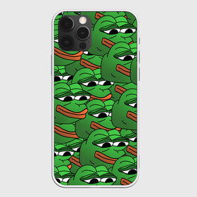 Чехол для iPhone 12 Pro Max с принтом Pepe The Frog в Тюмени, Силикон |  | frog | meme | memes | pepe | pepe the frog | грустная жабка | лягушка | лягушонок пепе | мем | мемы