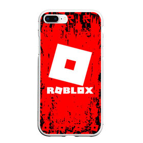 Чехол для iPhone 7Plus/8 Plus матовый с принтом ROBLOX в Тюмени, Силикон | Область печати: задняя сторона чехла, без боковых панелей | game | gamer | logo | minecraft | roblox | simulator | игра | конструктор | лого | симулятор | строительство | фигура