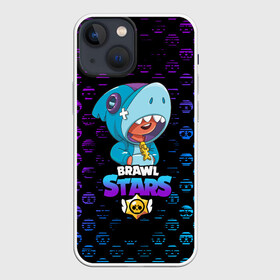 Чехол для iPhone 13 mini с принтом Brawl stars leon shark. в Тюмени,  |  | bea | bib | brawl stars | crow | el brown | leon | max | nita | sally leon | shark | акула | биа | биби | бравл старс | ворон | игра | леон | макс | нита | оборотень | салли леон | сэлли леон | шарк | эл браун